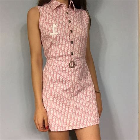 dior monogram dress